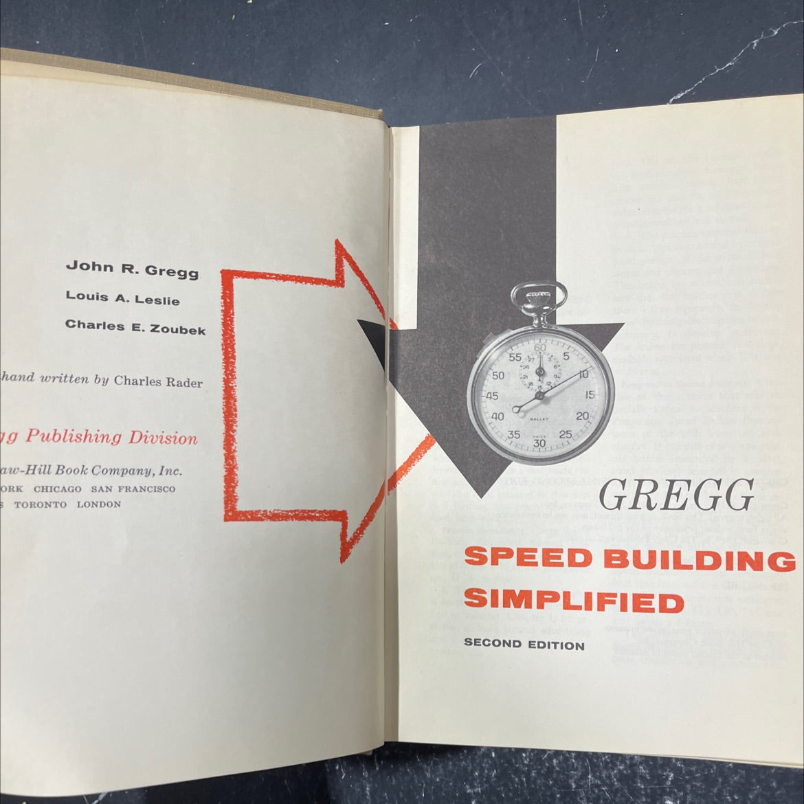 gregg speed building simplified, second edition book, by john r. gregg, louis a. leslie, charles e. zoubek, 1957 image 2