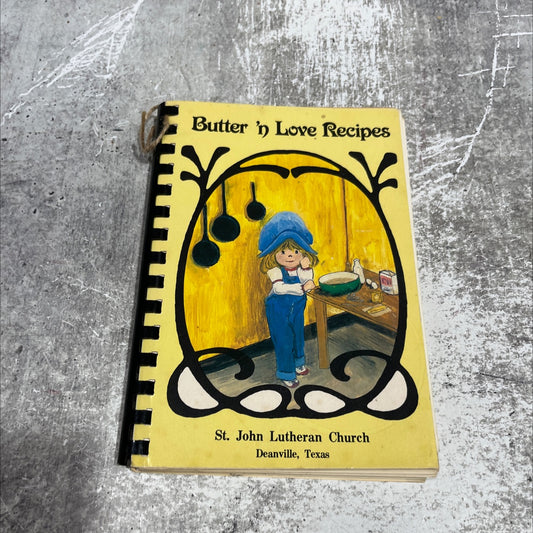 butter 'n love recipes book, by unknown, unknown Paperback image 1