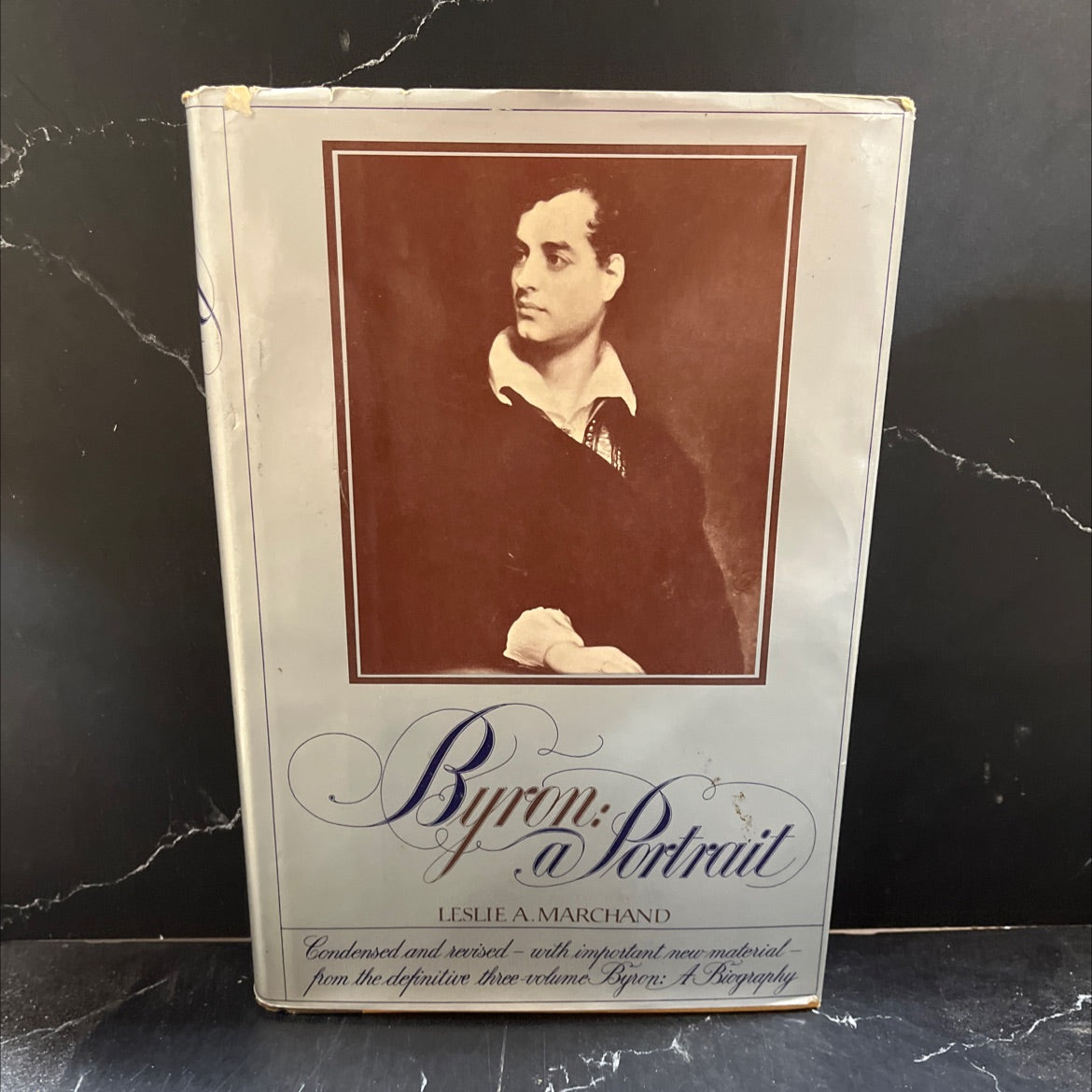 byron a portrait book, by leslie a. marchand, 1970 Hardcover image 1