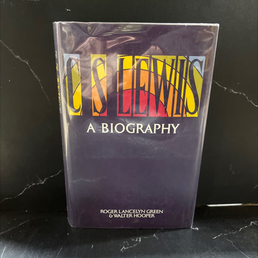 c. s. lewis; a biography book, by roger lancelyn green & walter hooper, 1974 Hardcover image 1