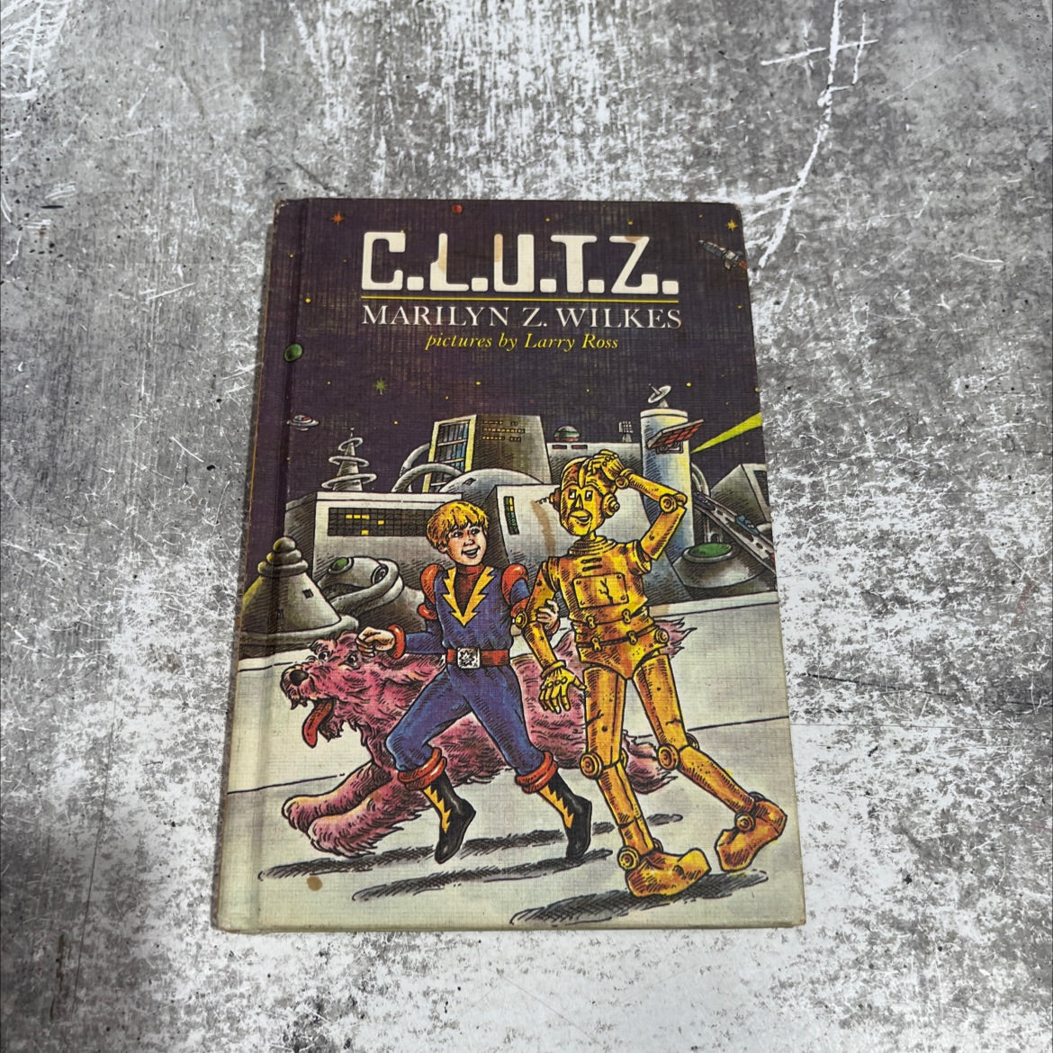 c.l.u.t.z. book, by marilyn z. wilkes, 1982 Hardcover image 1