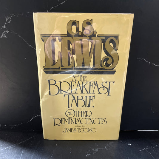c.s. lewis at the breakfast table and other reminiscences book, by c.s. lewis, 1979 Hardcover image 1
