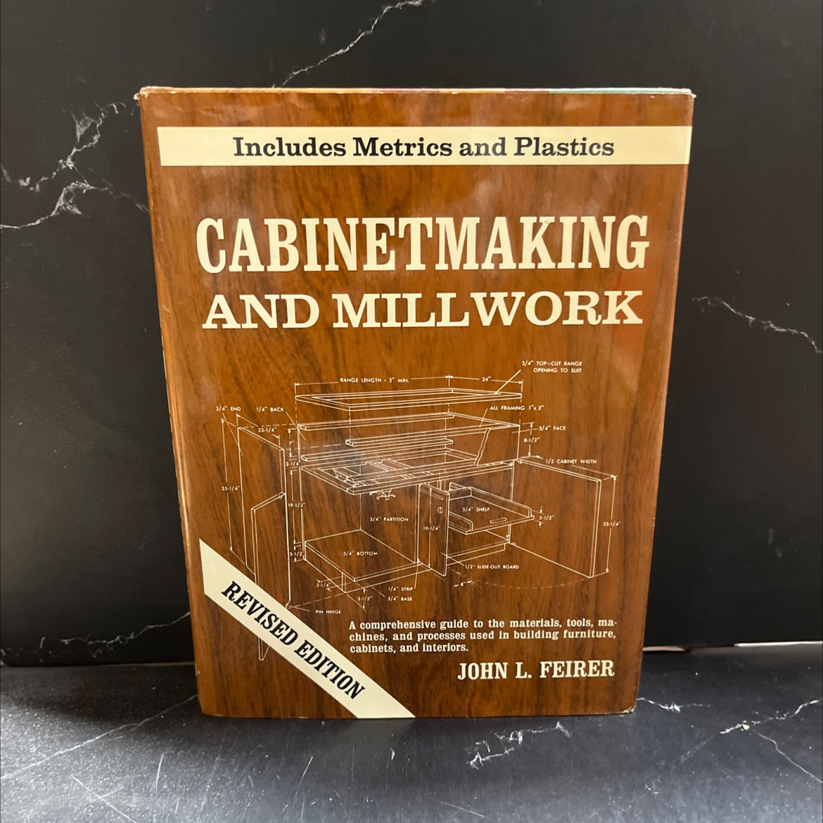 cabinetmaking and millwork revised book, by john l. feirer, 1977 Hardcover image 1
