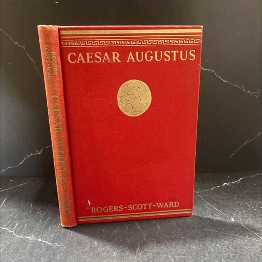 caesaris avgvsti res gestae et fragmenta with introduction, notes, and vocabulary book, by robert s. rogers, kenneth image 1