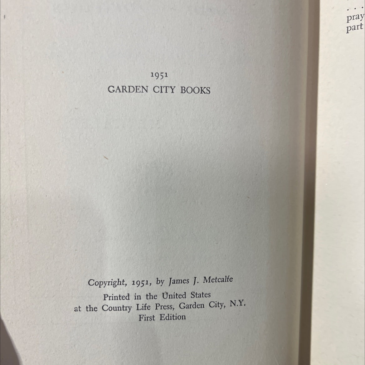 calfe ldren more poem portraits a further collection of verse book, by james j. metcalfe, 1951 Hardcover image 3