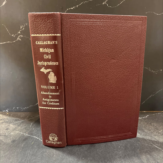 callaghan's michigan civil jurisprudence abandonment to assignments for creditors book, by rochelle j. brinnick, esq., image 1