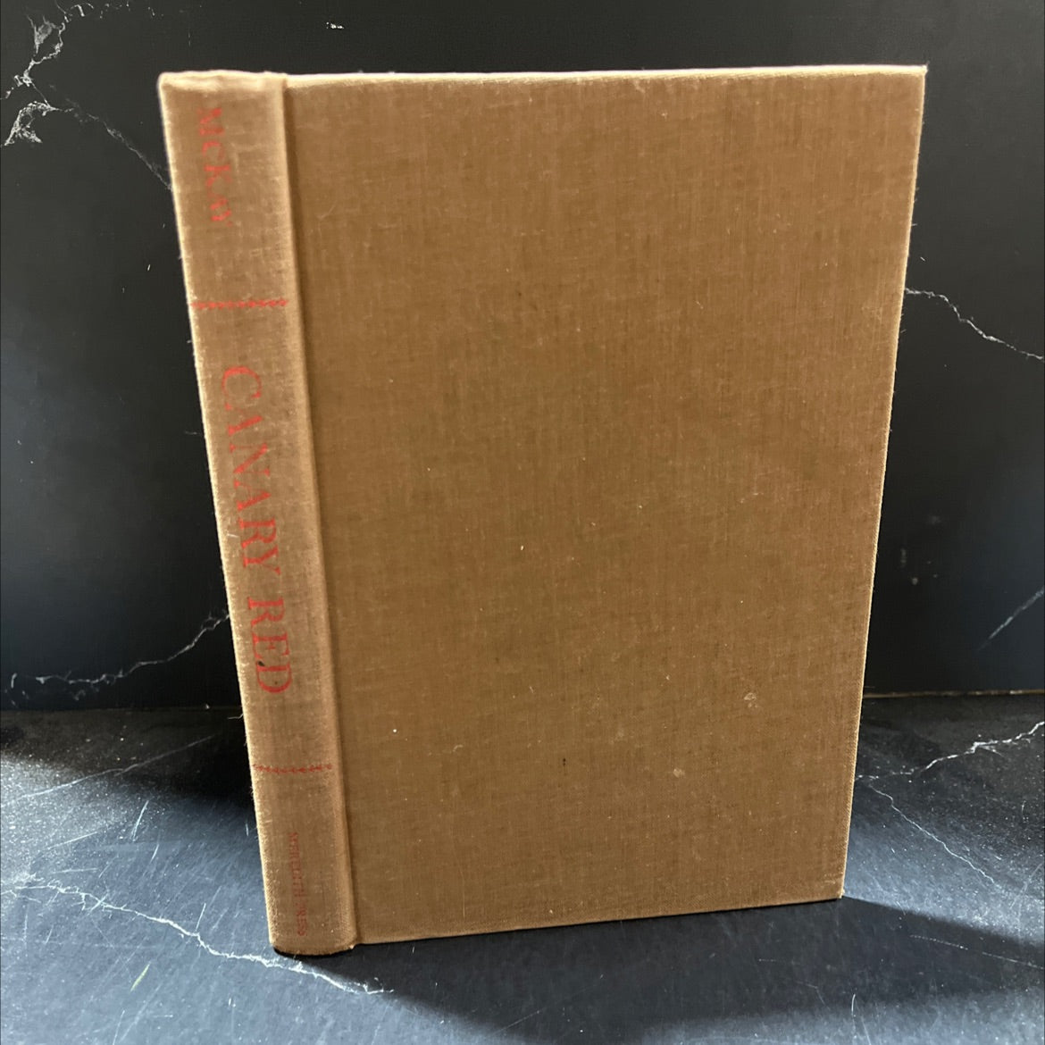 canary red book, by robert mckay, 1968 Hardcover image 1