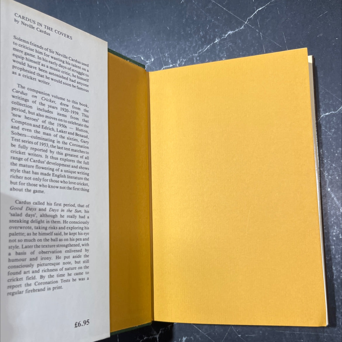 cardus in the covers book, by neville cardus, 1978 Hardcover image 4