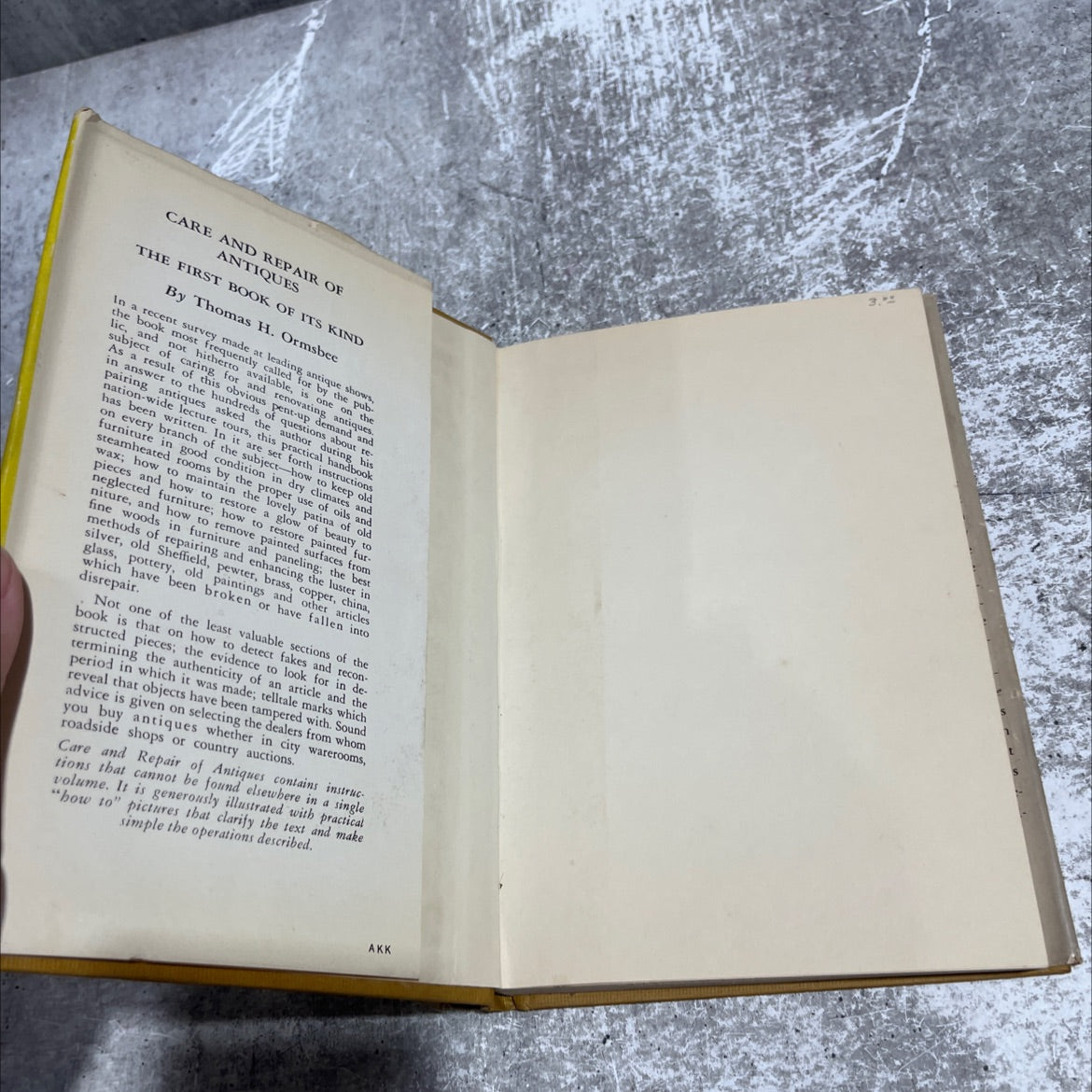 care and repair of antiques book, by thomas h. ormsbee, 1949 Hardcover image 4