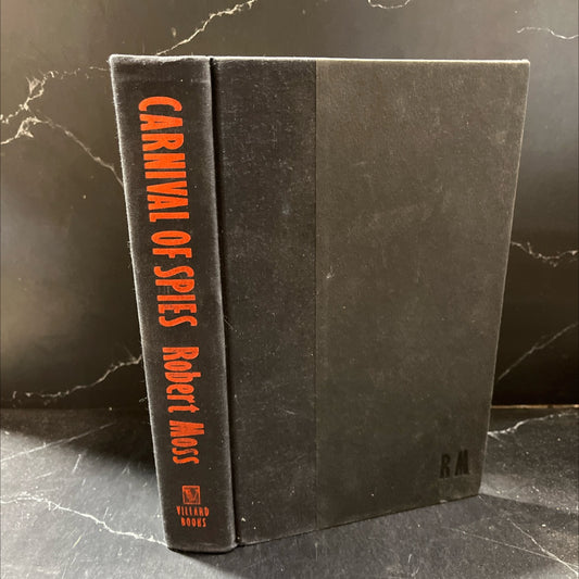 carnival of spies book, by Robert Moss, 1987 Hardcover image 1