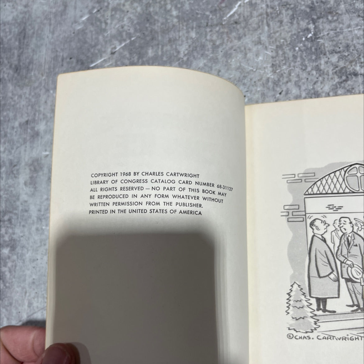 cartwright's choice chuckles book, by charles cartwright, 1968 Paperback image 3
