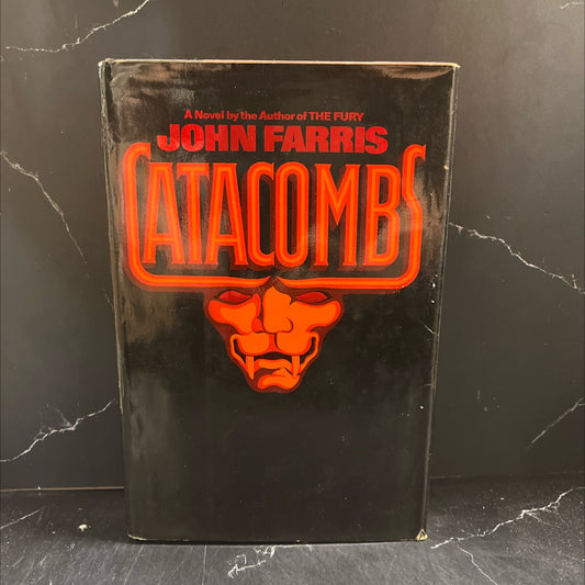 catacombs book, by john farris, 1981 Hardcover image 1