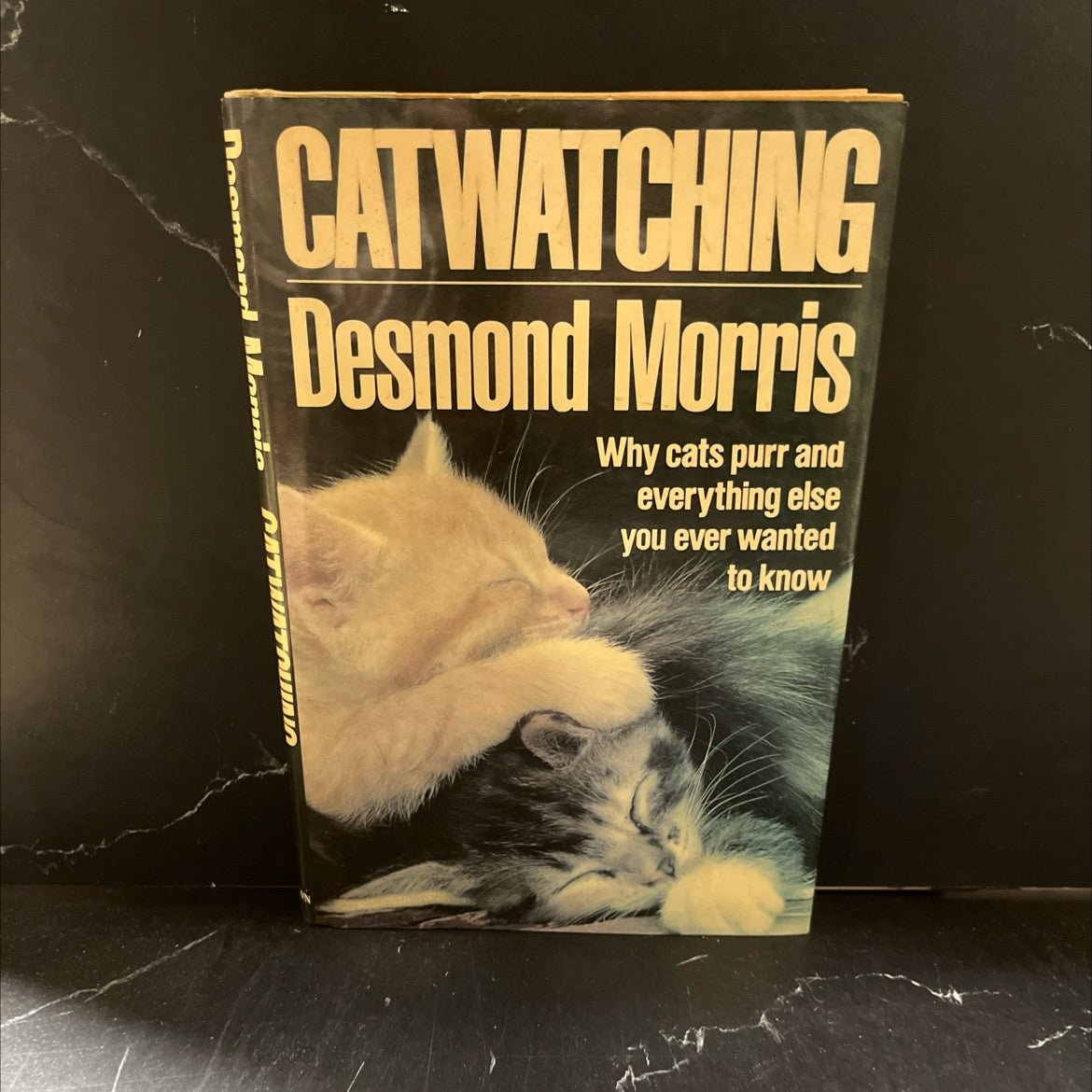catwatching book, by desmond morris, 1987 Hardcover image 1