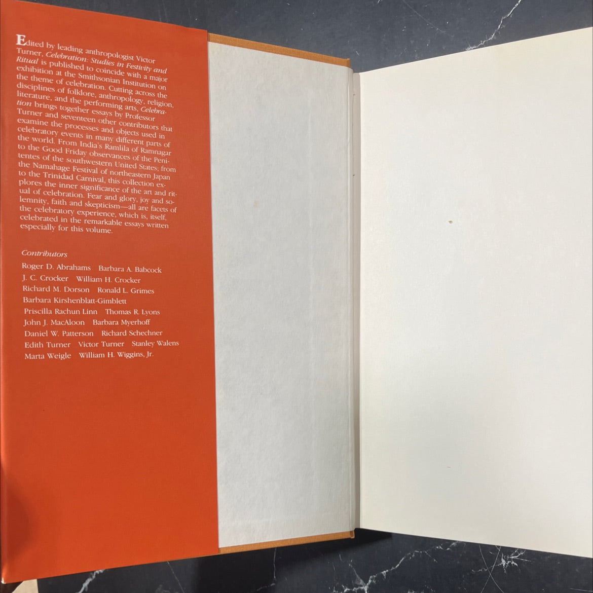 celebration studies in festivity and ritual book, by victor turner, 1982 Hardcover image 4