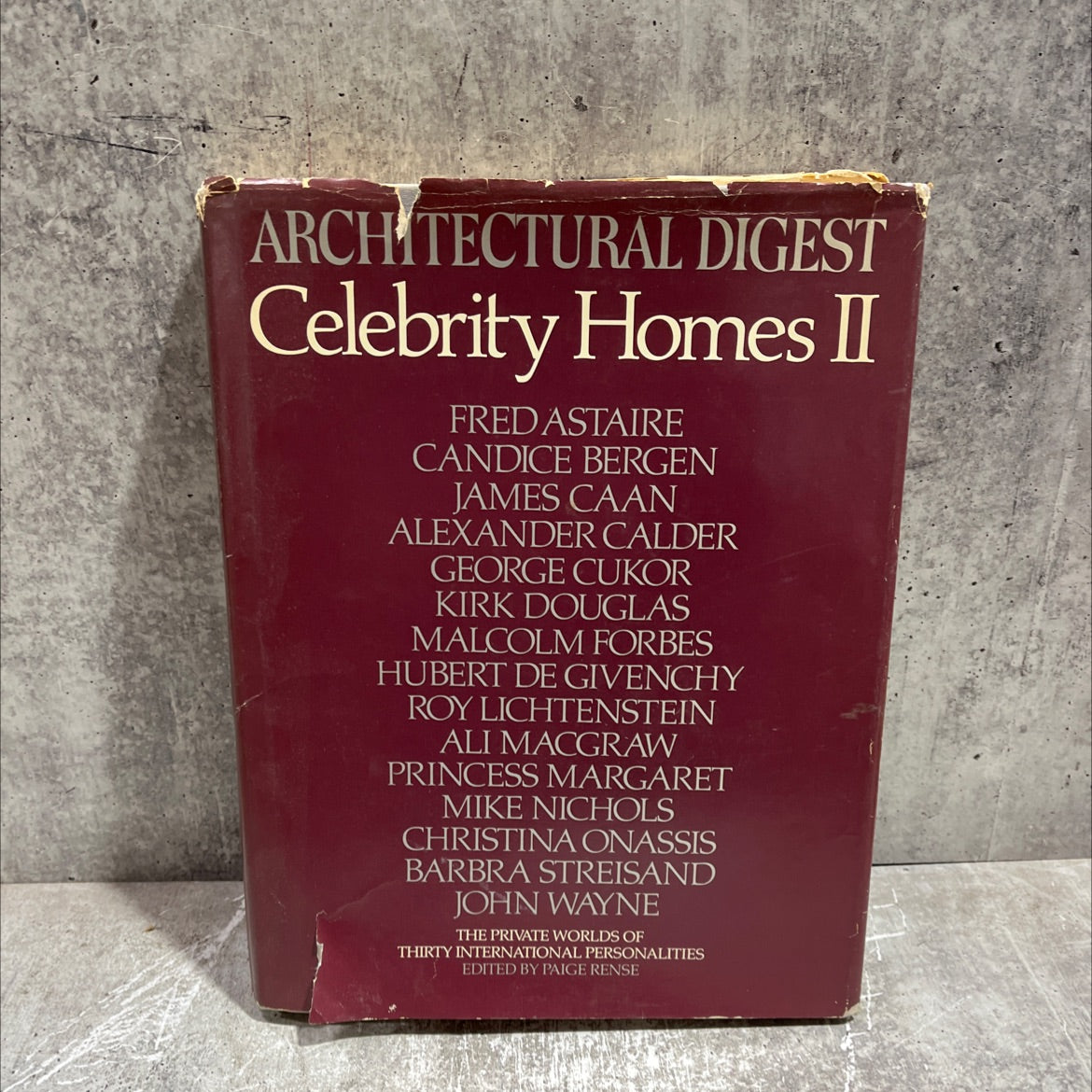 celebrity homes ii book, by Paige Rense, 1981 Hardcover image 1