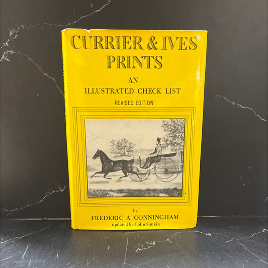 cenery. currier & ives prints an illustrated check list book, by frederic a. conningham, 1970 Hardcover image 1