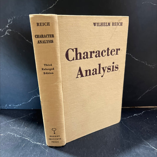 character-analysis book, by wilhelm reich, 1949 Hardcover image 1