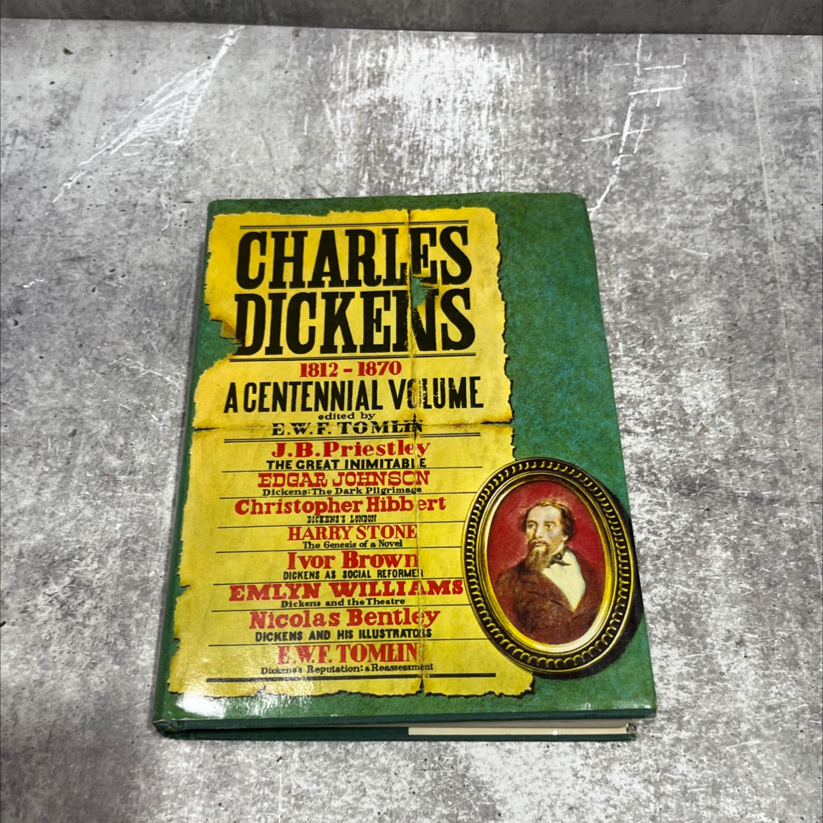 charles dickens 1812-1870 a centennial volume book, by EWF Tomlin, 1969 Hardcover image 1