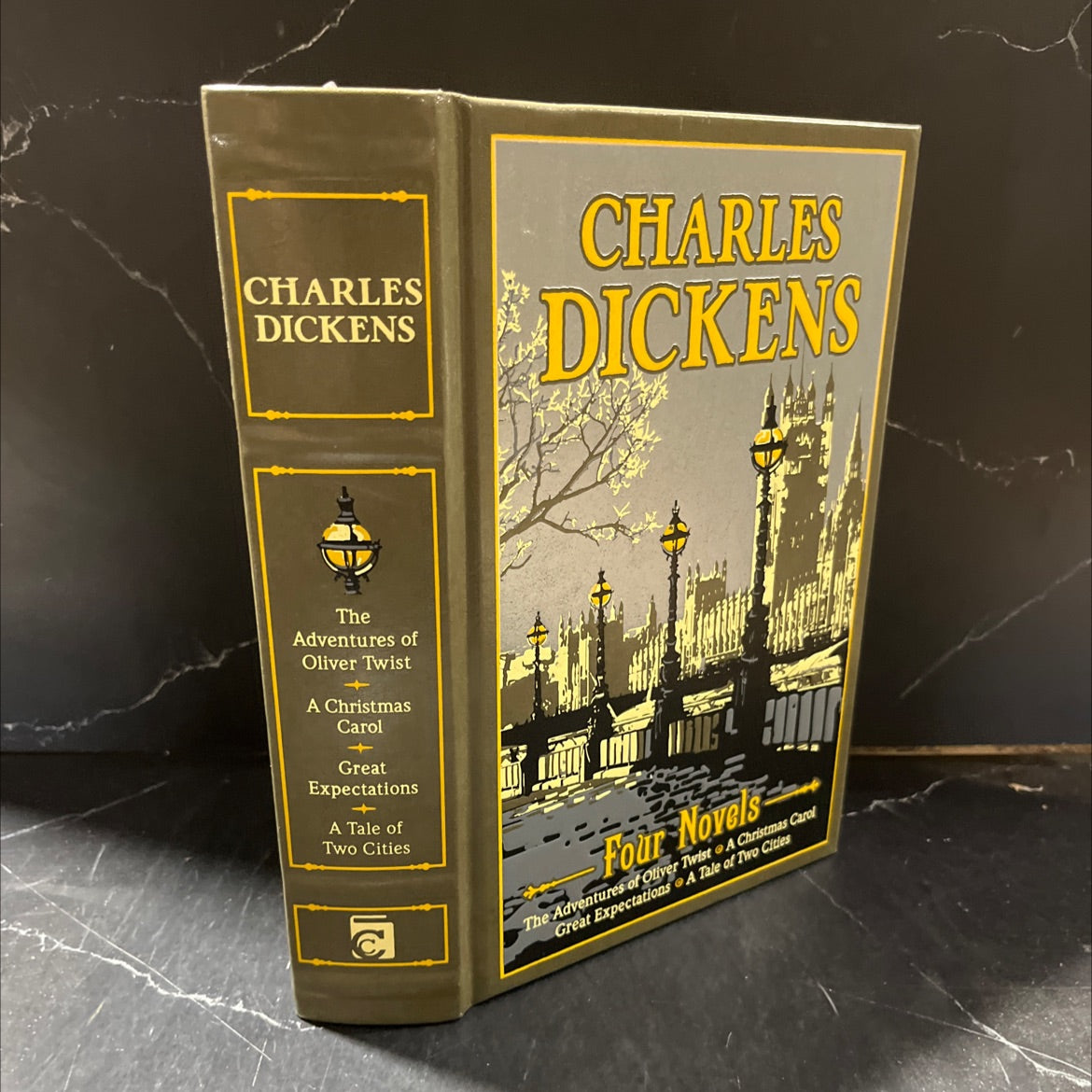 charles dickens four novels book, by charles dickens, 2019 Hardcover image 1