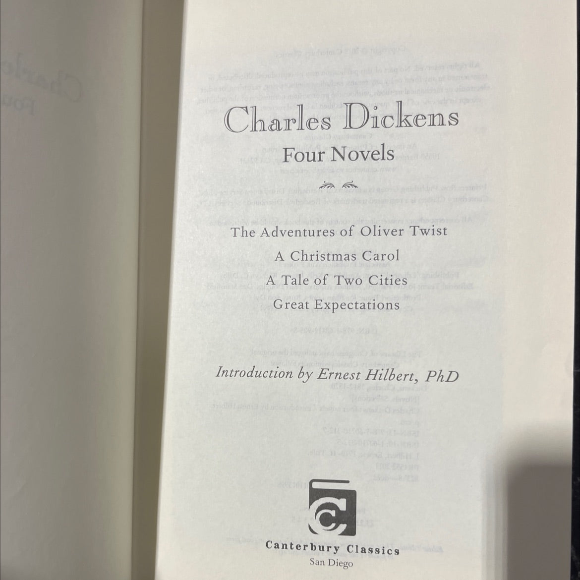 charles dickens four novels book, by charles dickens, 2019 Hardcover image 2
