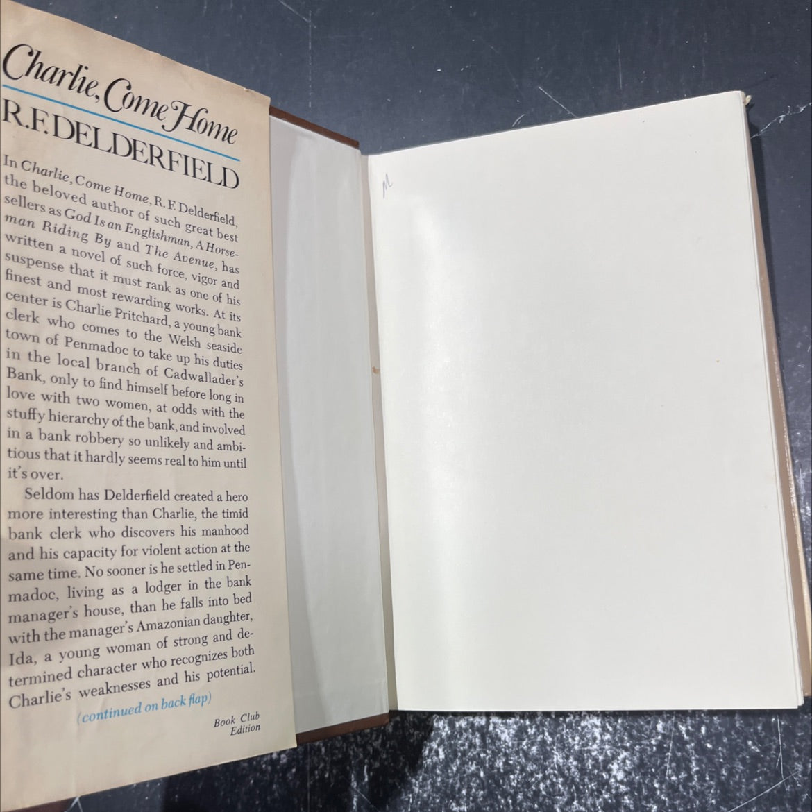 charlie, come home book, by r. f. delderfield, 1969 Hardcover image 4