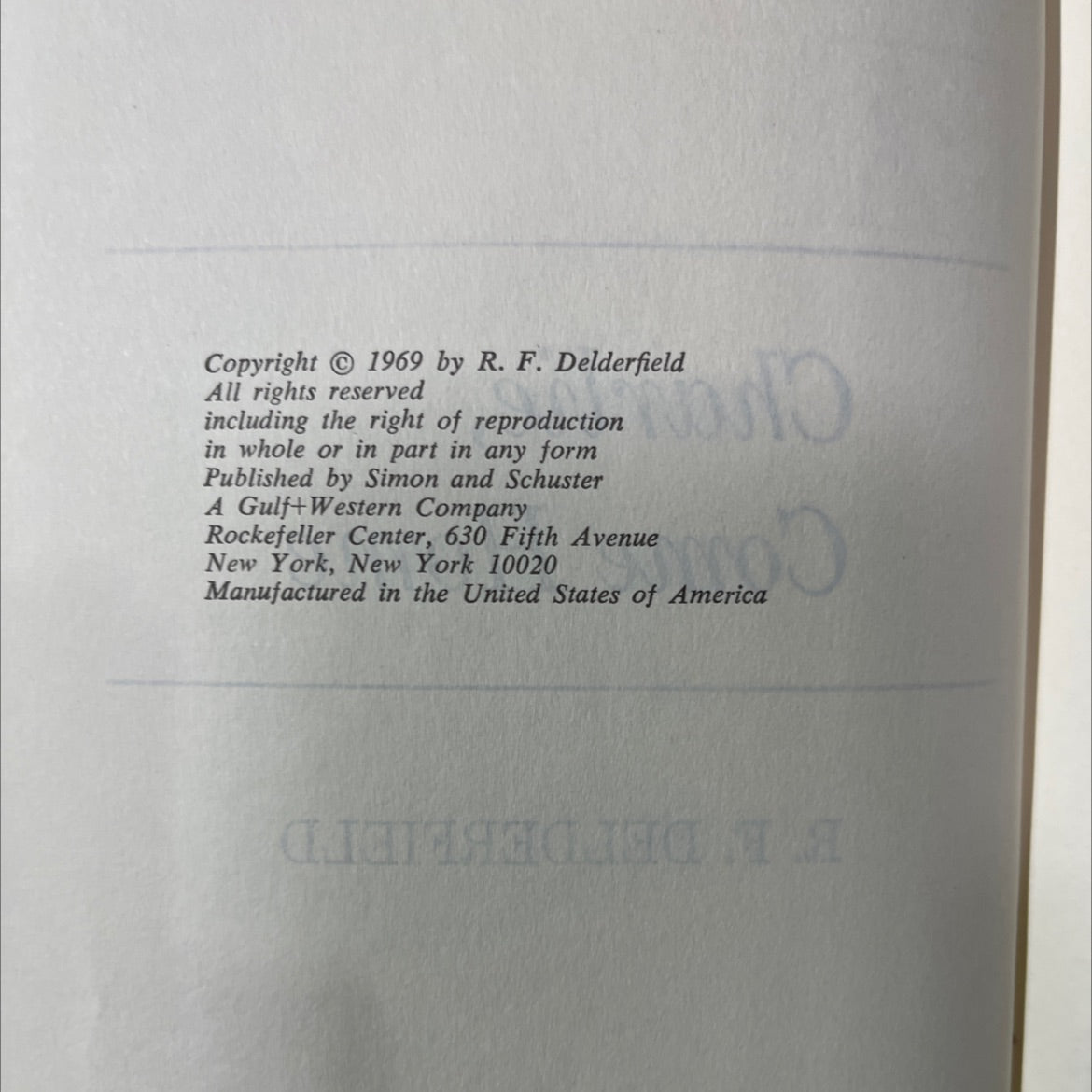 charlie, come home book, by r. f. delderfield, 1969 Hardcover image 3