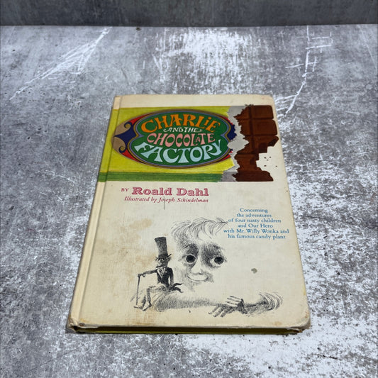 charlie and the chocolate factory book, by roald dahl, 1973 Hardcover image 1