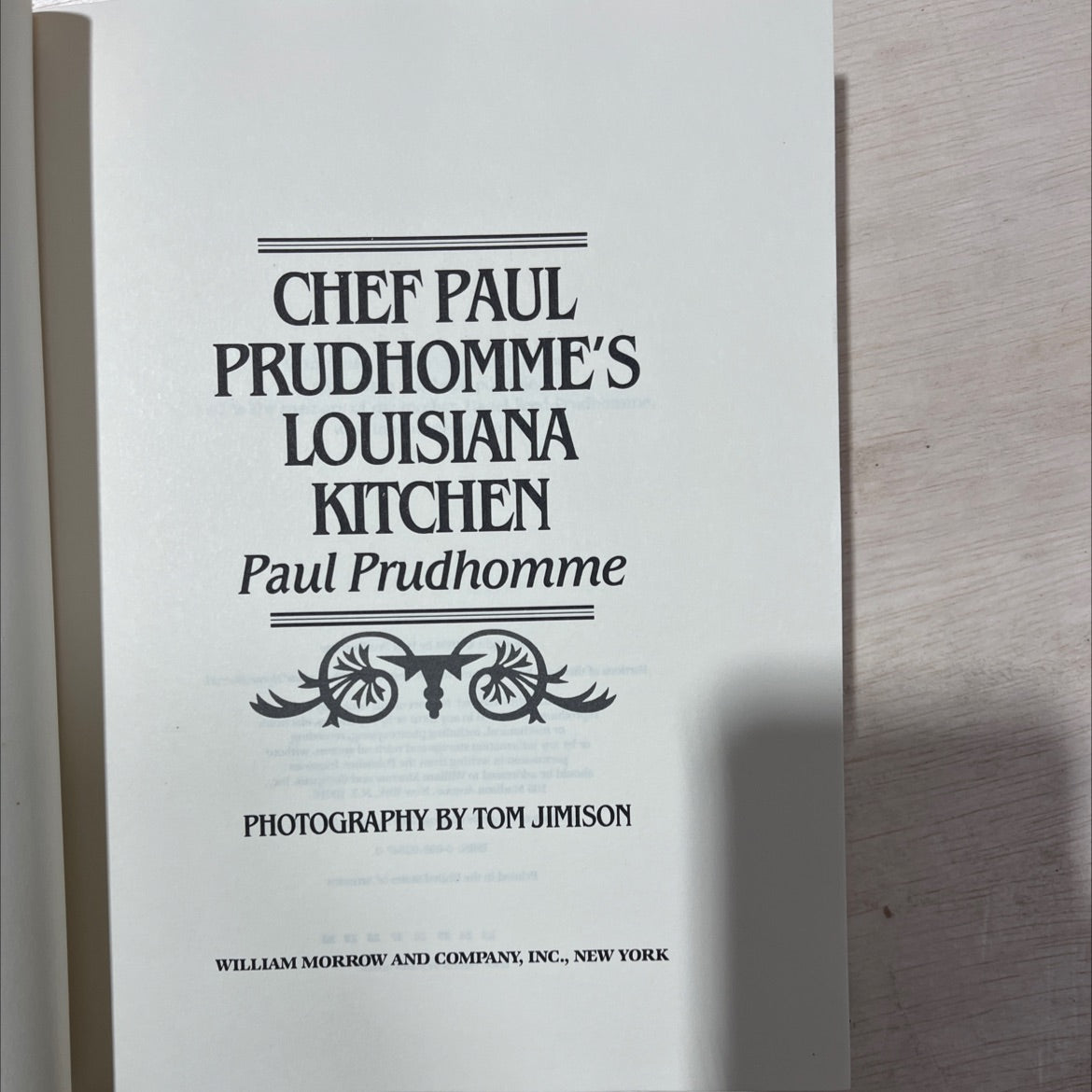 chef paul prudhomme's louisiana kitchen book, by Paul Prudhomme, 1984 Hardcover, Vintage image 2
