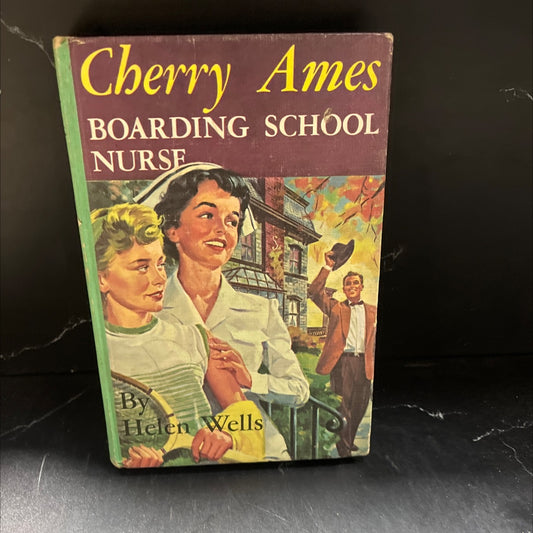 cherry ames boarding school nurse book, by helen wells, 1955 Hardcover image 1