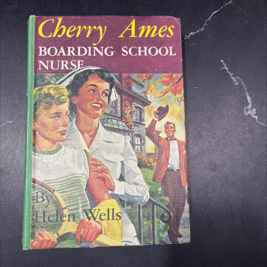 cherry ames boarding school nurse book, by helen wells, 1955 Hardcover image 1