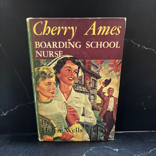 cherry ames boarding school nurse book, by helen wells, 1955 Hardcover image 1