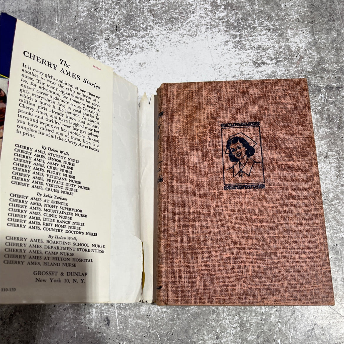 cherry ames chief nurse book, by helen wells, 1944 Hardcover image 4