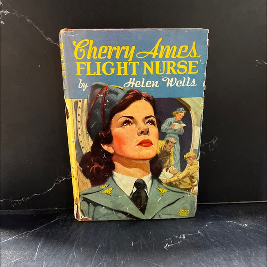 cherry ames flight nurse book, by helen wells, 1945 Hardcover image 1