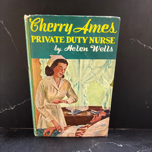 cherry ames private duty nurse book, by helen wells, 1946 Hardcover image 1
