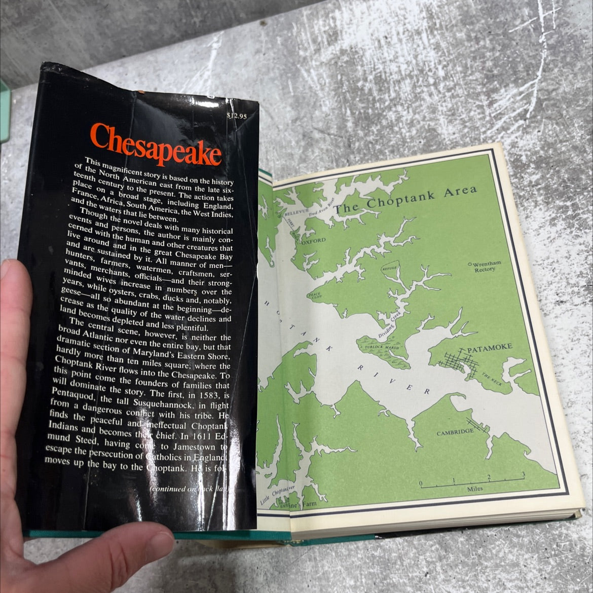 chesapeake book, by james a. michener, 1978 Hardcover image 4