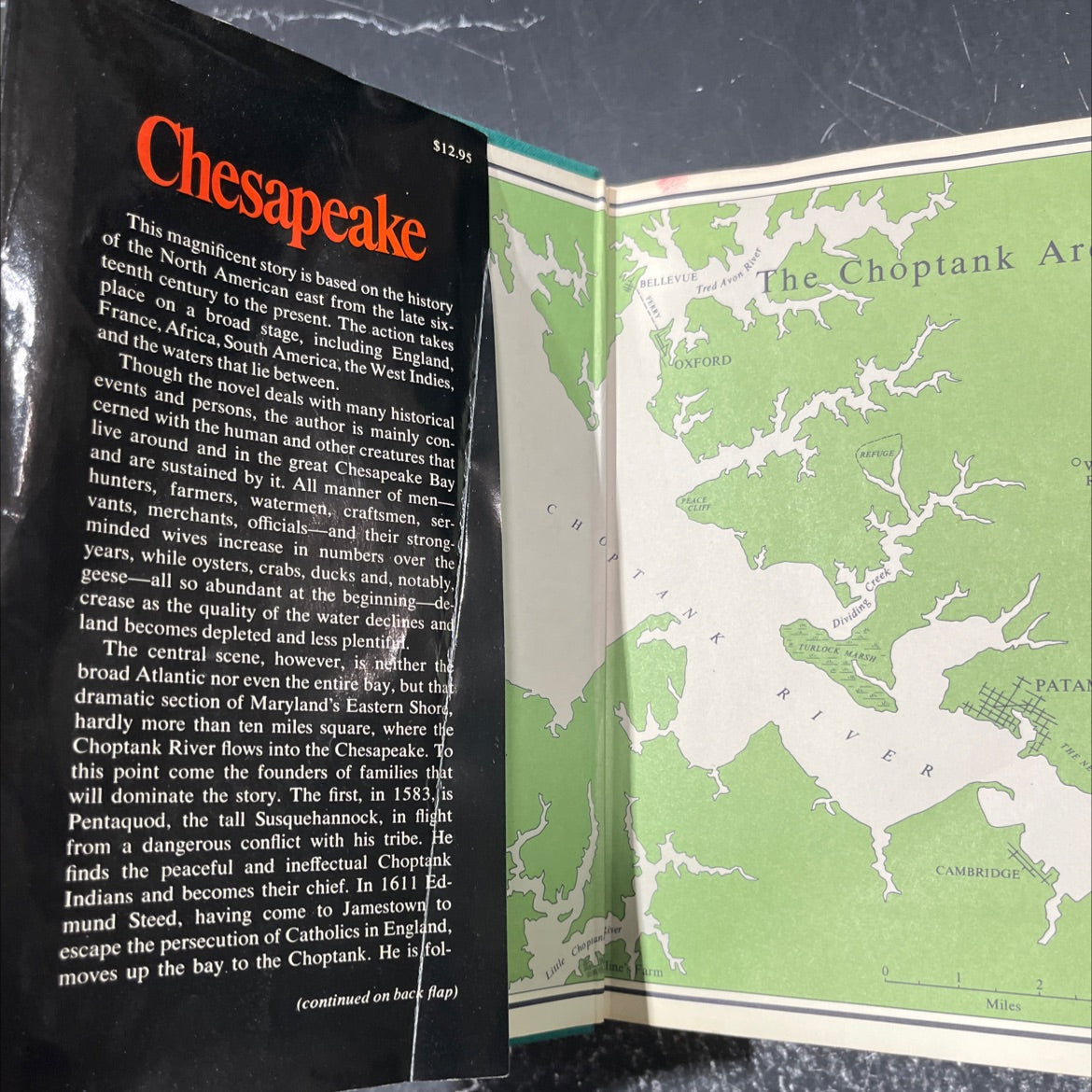 chesapeake book, by james a. michener, 1978 Hardcover image 4
