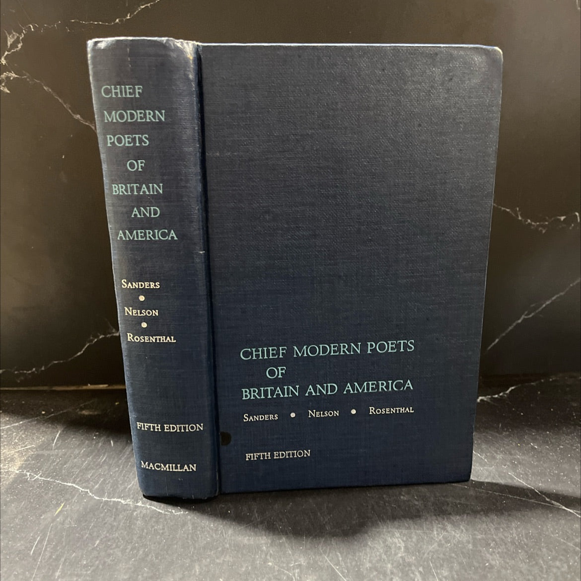 chief modern poets of britain and america book, by gerald dewitt sanders, john herbert nelson, m. l. rosenthal, 1970 image 1