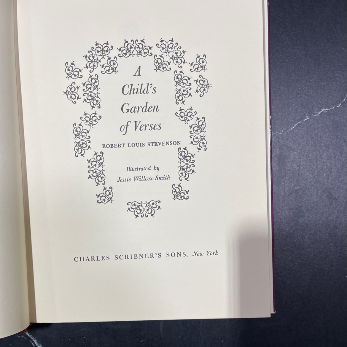 child's garden of verses book, by robert louis stevenson, 1905 Hardcover image 2
