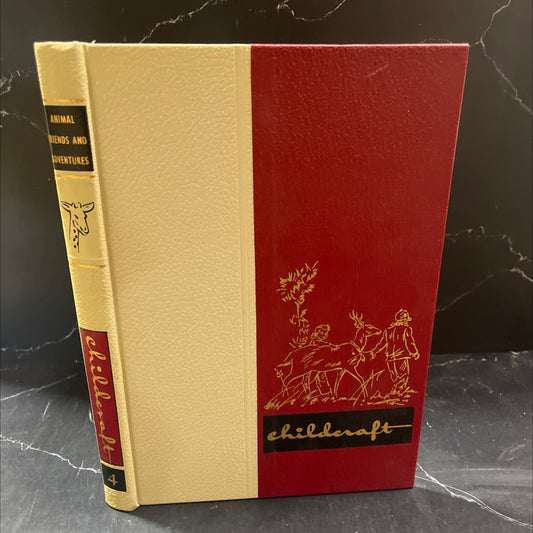 childcraft in fifteen volumes volume four animal friends and adventures book, by unknown, 1954 Hardcover image 1