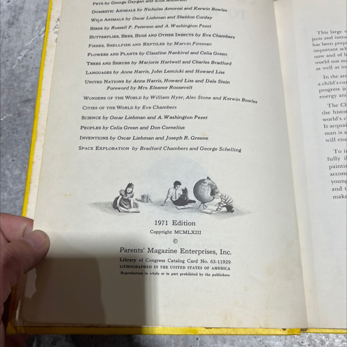 children's guide to knowledge wonders of nature marvels of science and man book, by unknown, 1971 Hardcover image 3