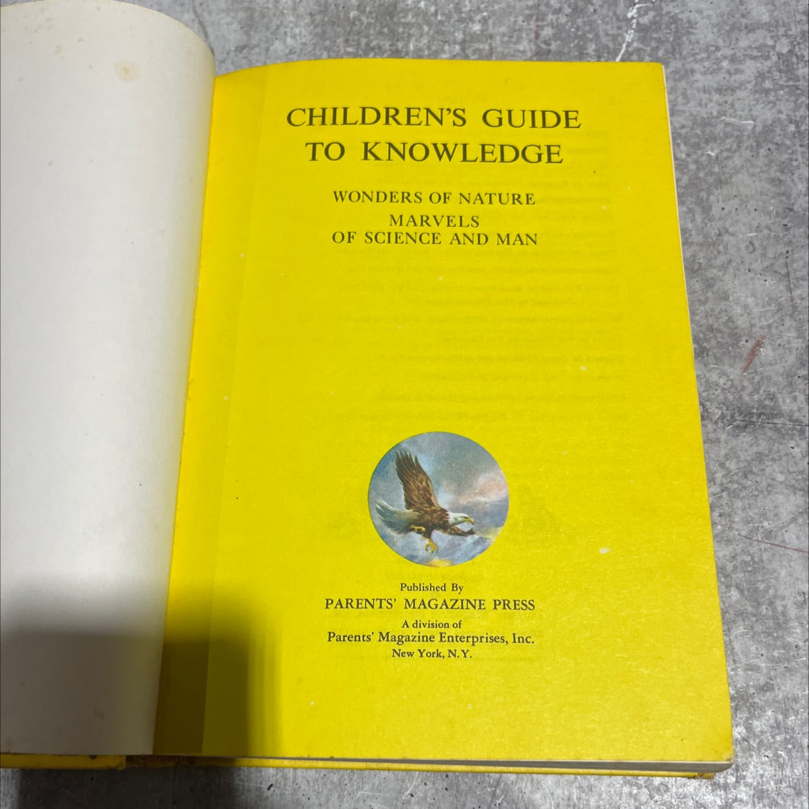 children's guide to knowledge wonders of nature marvels of science and man book, by unknown, 1971 Hardcover image 2