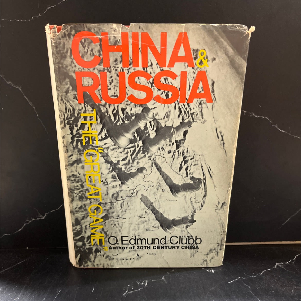 china & russia the \"great game\" book, by O. Edmund Clubb, 1971 Hardcover image 1