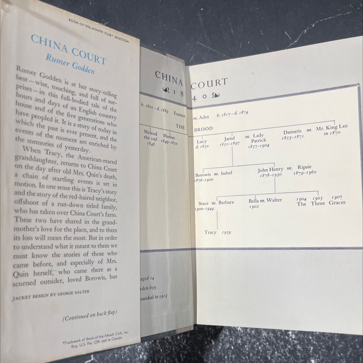 china court the hours of a country house book, by rumer godden, 1961 Hardcover image 4