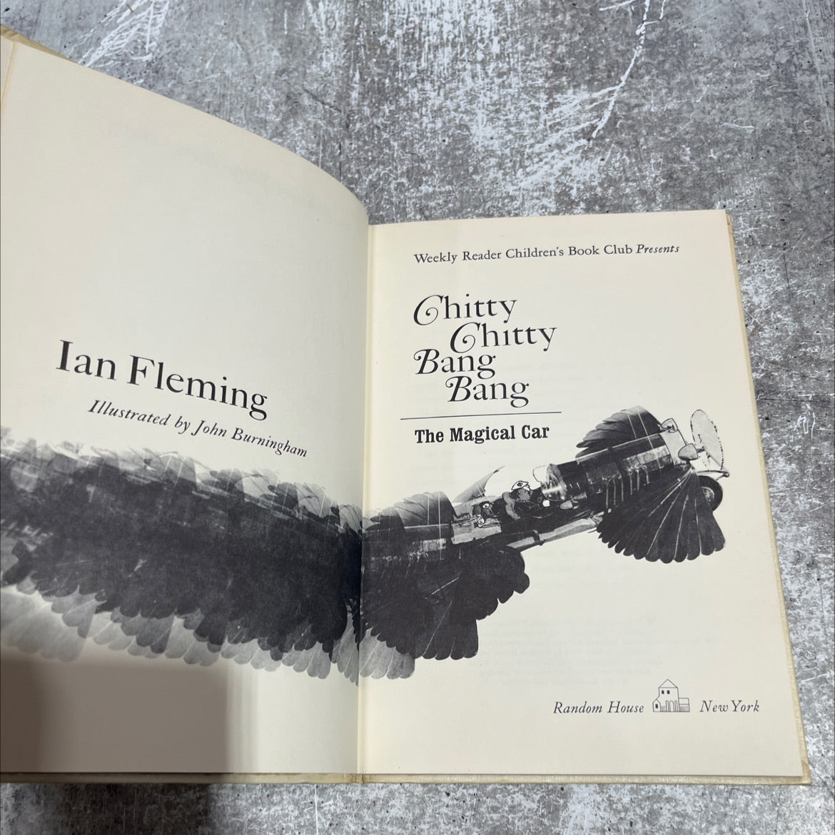 chitty chitty bang bang the magical car book, by ian fleming, 1964 Hardcover image 2