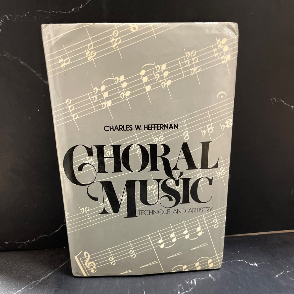 choral music: technique and artistry book, by charles w. heffernan, 1982 Hardcover image 1