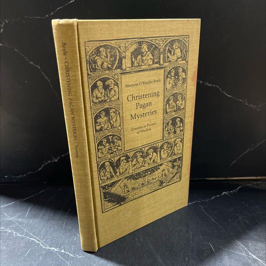 christening pagan mysteries book, by Marjorie O'Rourke Boyle, 1981 Hardcover image 1