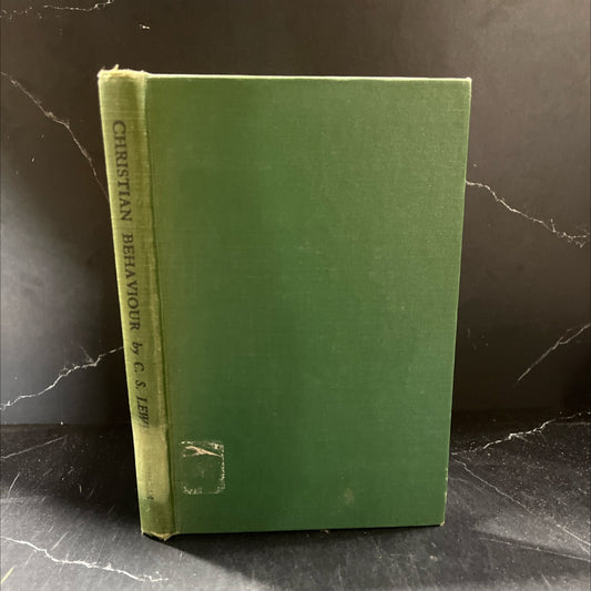 christian behaviour book, by c.s. lewis, 1946 Hardcover image 1