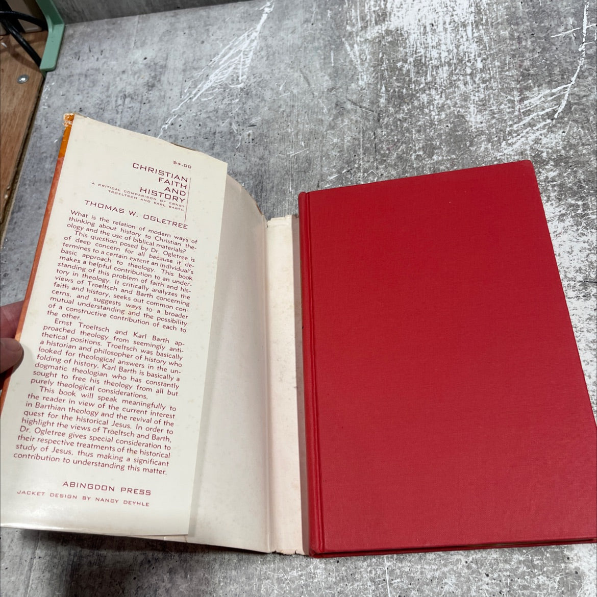 christian faith and history a critical comparison of ernst troeltsch and karl barth book, by thomas w. ogletree, 1965 image 4