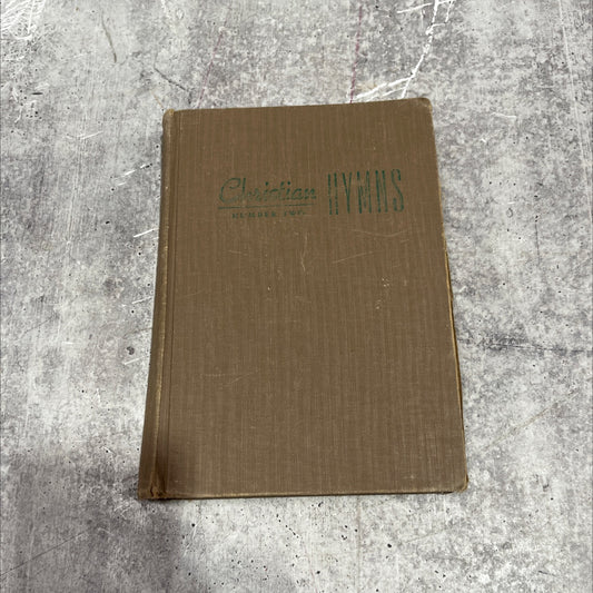 christian hymns number two book, by L. O. Sanderson, 1948 Hardcover image 1
