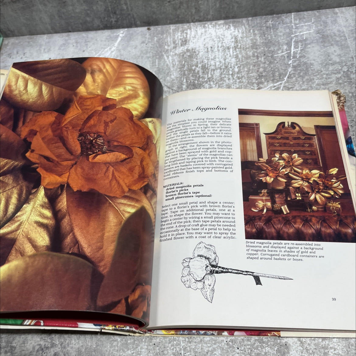 christmas with southern living 1984 book, by Jo Voce and Shelley Stewart, 1984 Hardcover image 4